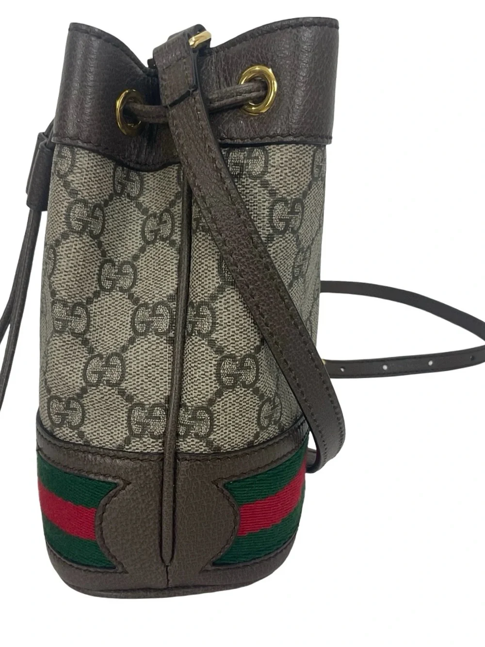 Gucci Mini Ophidia GG Supreme Bucket Bag - Picture 4 of 16